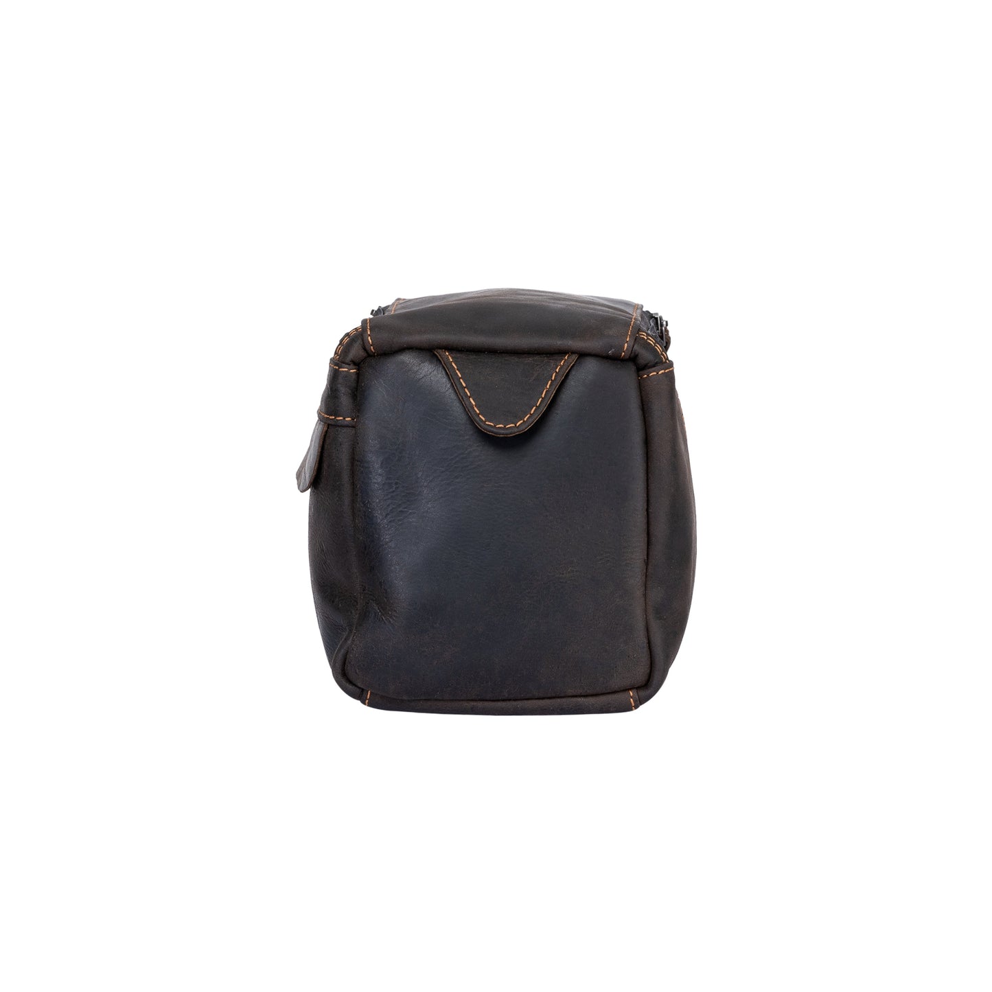 Leather Travel Wash Bag Calgary Brown - Accessories image 5