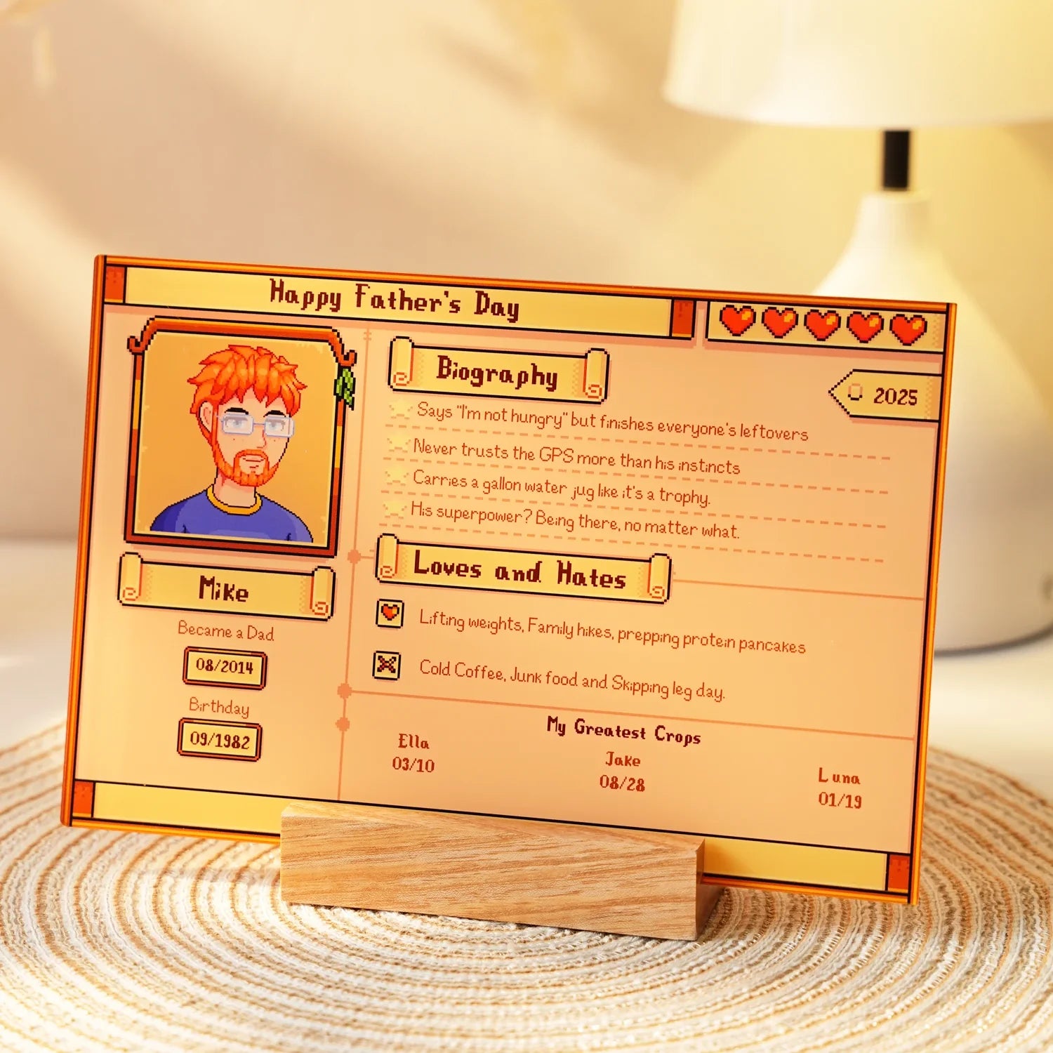 Custom Profile Acrylic Plaque - Misc image 8