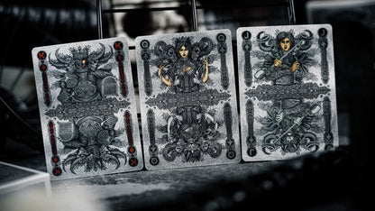 Devildom Dark Evil Playing Cards - Jewelry image 6