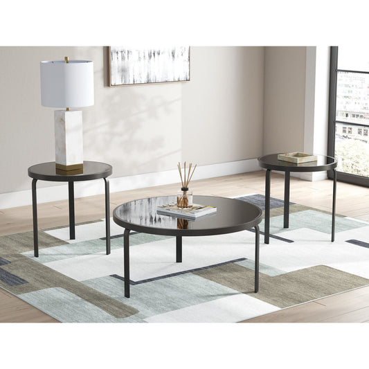 Dorylin 3 Pack Tables - Black - Misc image 1