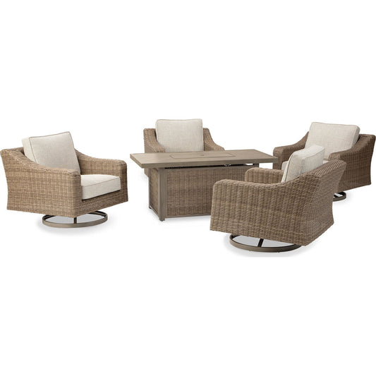 Beachcroft 5 Piece Outdoor Seating - Furniture image 1