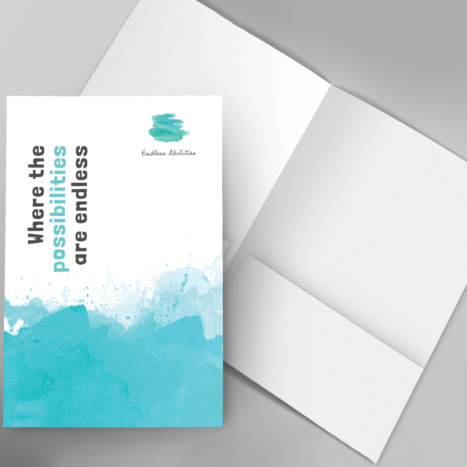 Blank Two Pocket Presentation Folders - Apparel image 2