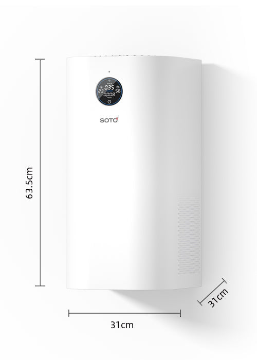 SOTO-BK100 Wall-mounted Medical Grade Air Purifier - Small Appliances image 7