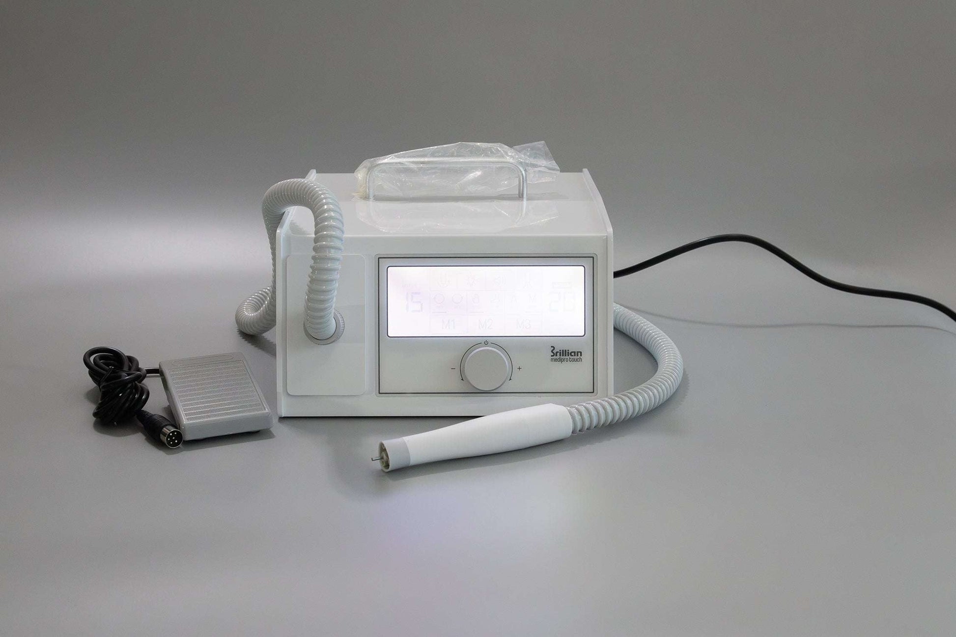 Saeshin MediPro Touch Vacuum Nail Drill (E-file) with Brushless handpiece Original 40,000 RPM perfect for Podiatry and Pedicure - Accessories image 6