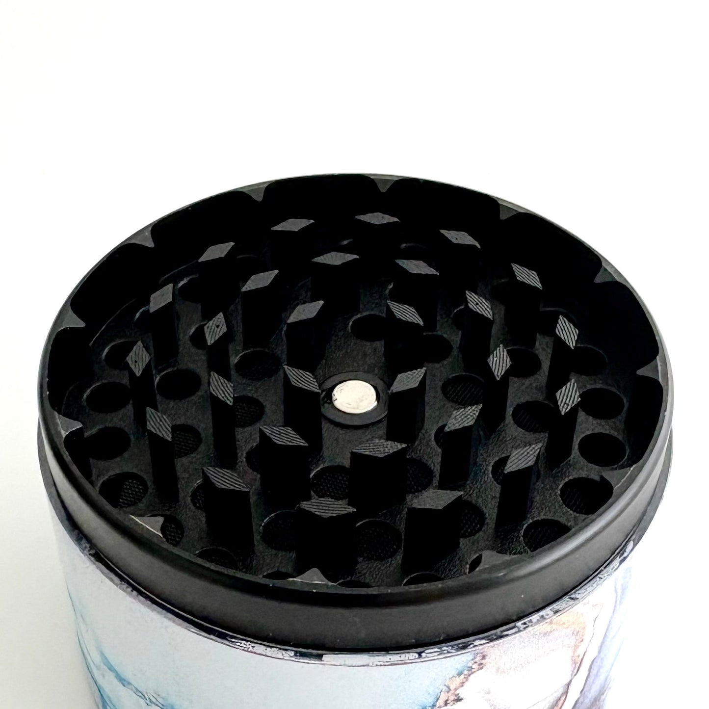 Marble Design Grinder 63*44mm 4 Parts-6CT - Jewelry image 7