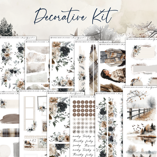 Morning Fog | Decorative Kit - Bedding image 1