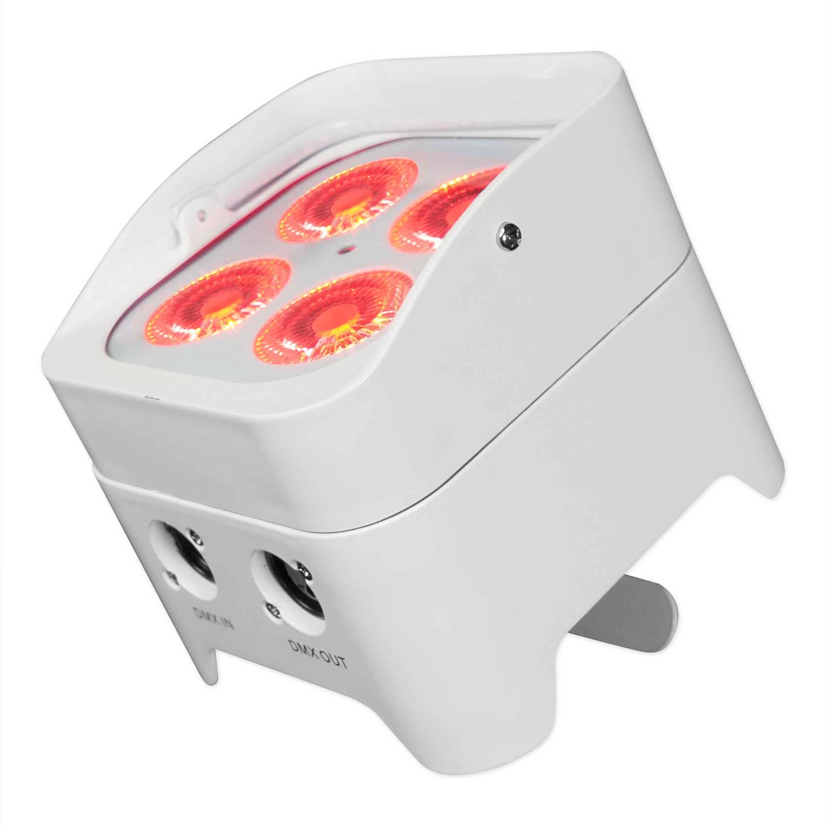 12) Rockville BEST PAR 50 White Battery Par Wash Lights w/Wireless DMX+RGBWA+UV - Kitchen & Dining image 3