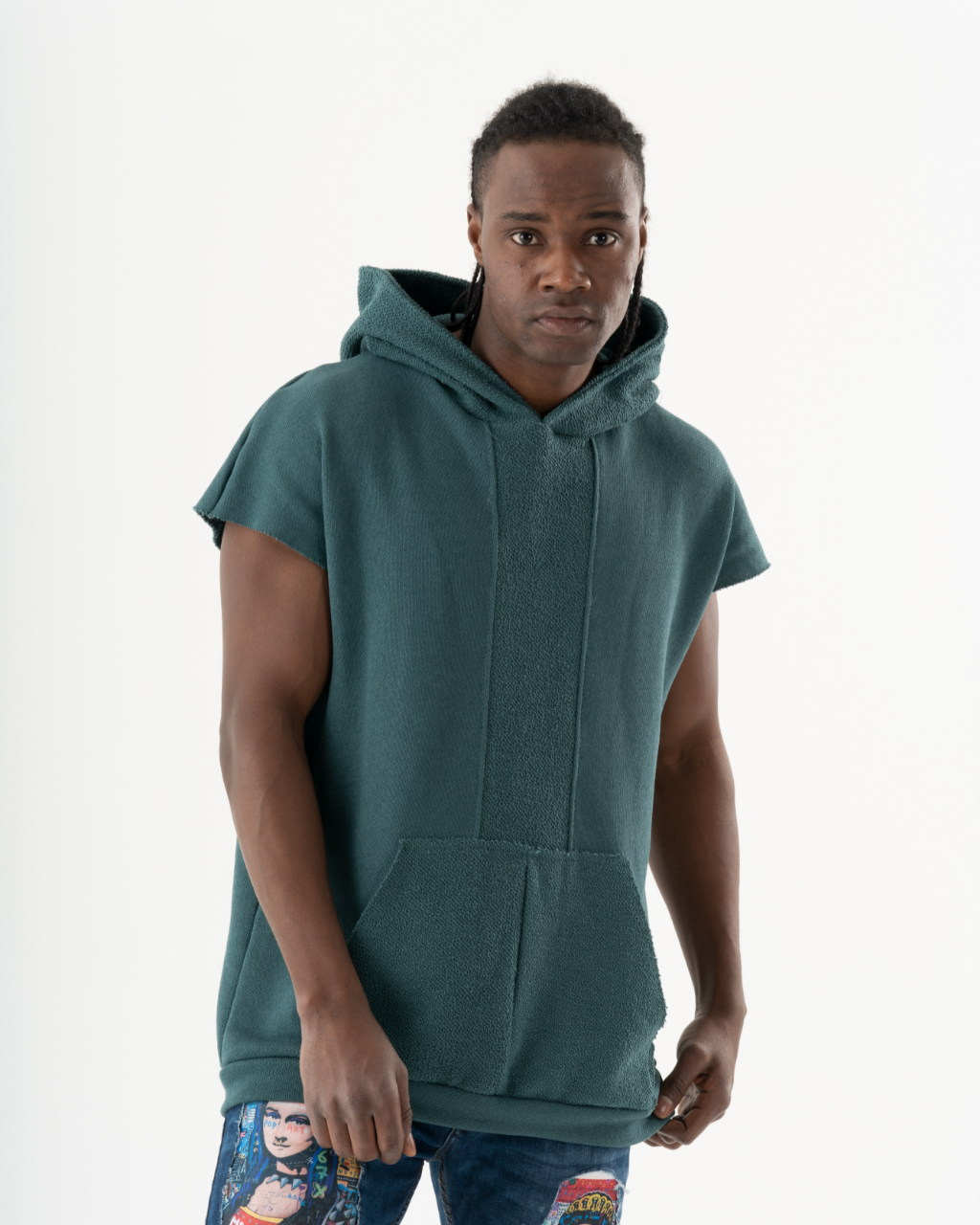 BACHELOR HOODIE | GREEN - Apparel image 4