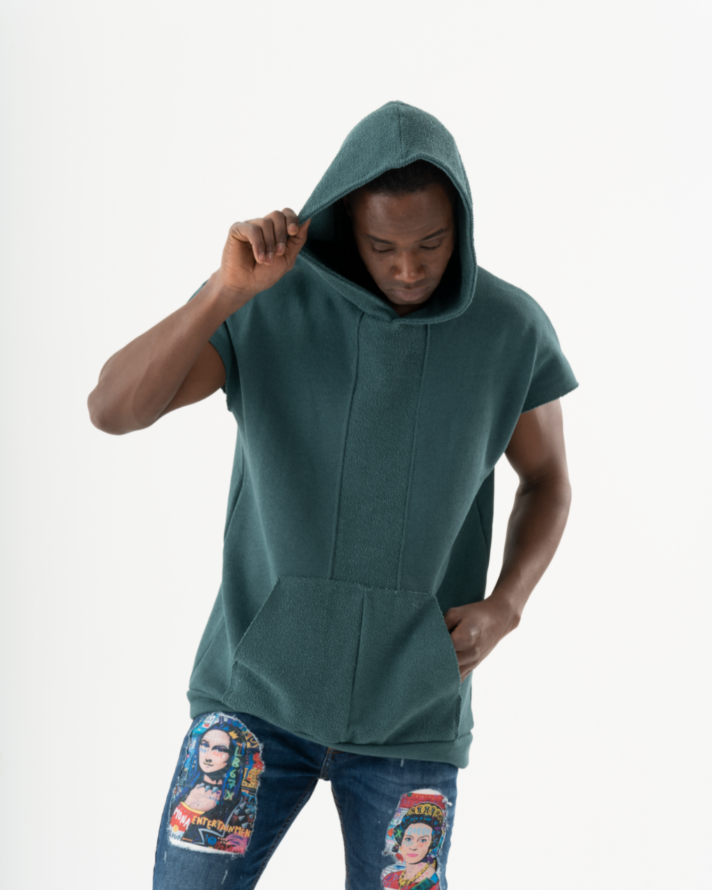 BACHELOR HOODIE | GREEN - Apparel image 6