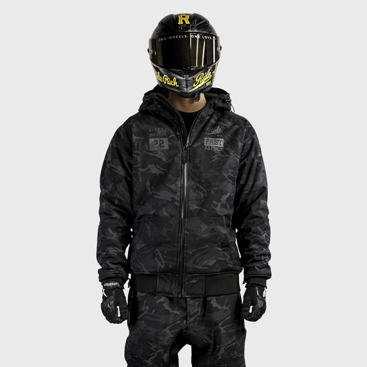 [Pre-Sale // Backorder] Regency™ Armoured Softshell Hooded Jacket {RR GP/Black Camo} - Misc image 1
