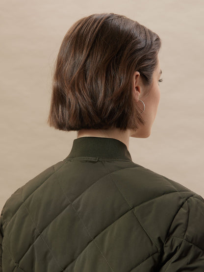 The Skyline Reversible Maxi Bomber in Rosin - Misc image 4