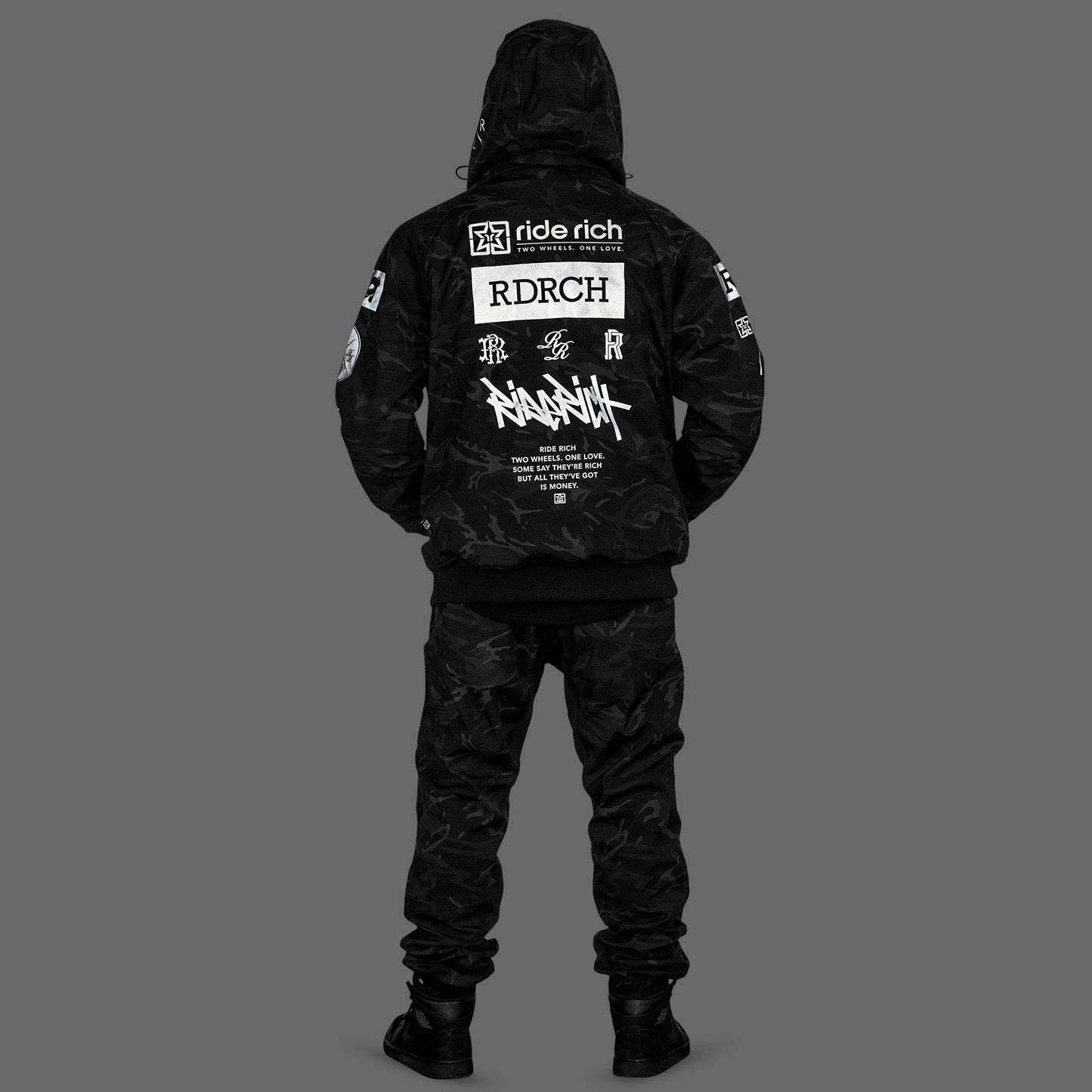 [Pre-Sale // Backorder] Regency™ Armoured Softshell Hooded Jacket {RR GP/Black Camo} - Misc image 12