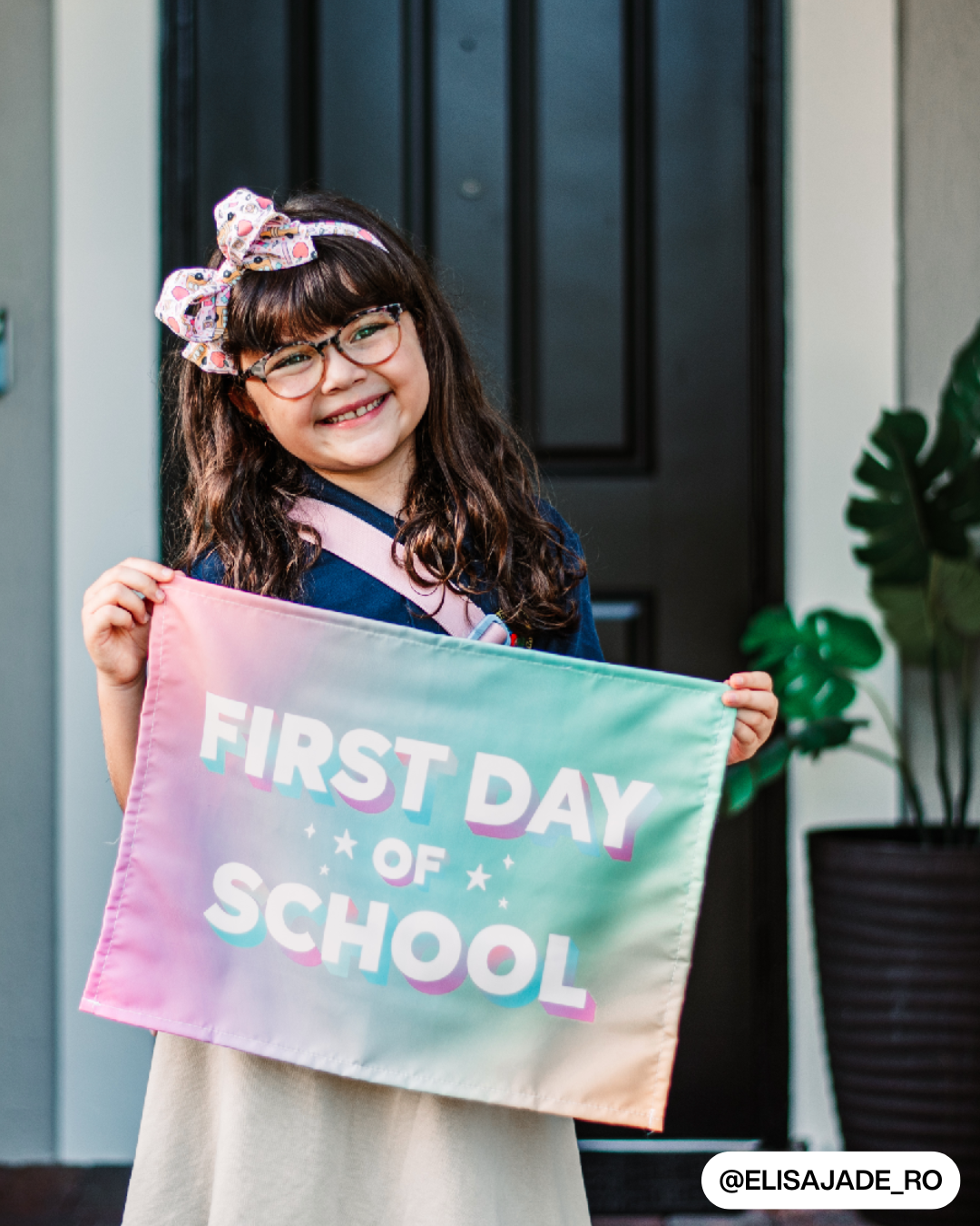 First / Last Day of School (Rainbow) Reversible Banner - Kitchen & Dining image 6