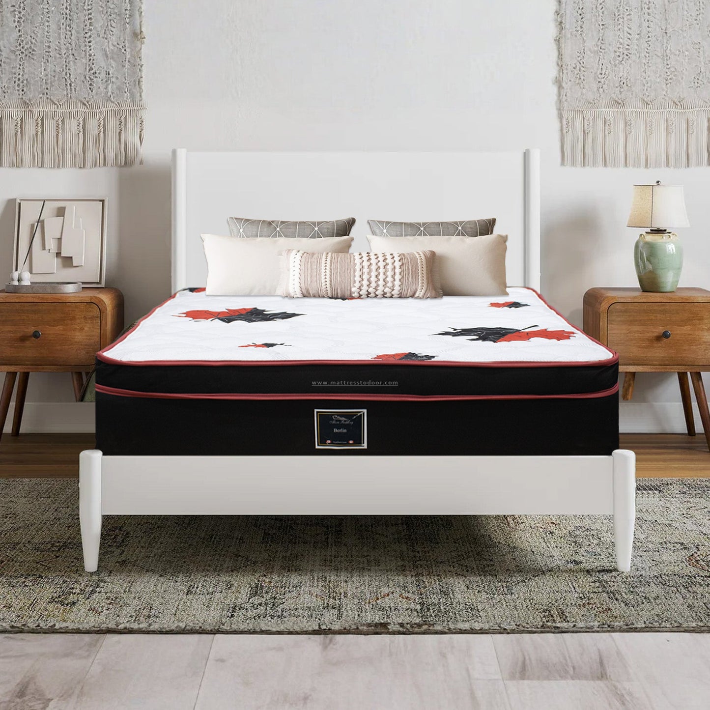 Berlin 11 Inch Euro Pillowtop Mattress - Bedding image 1