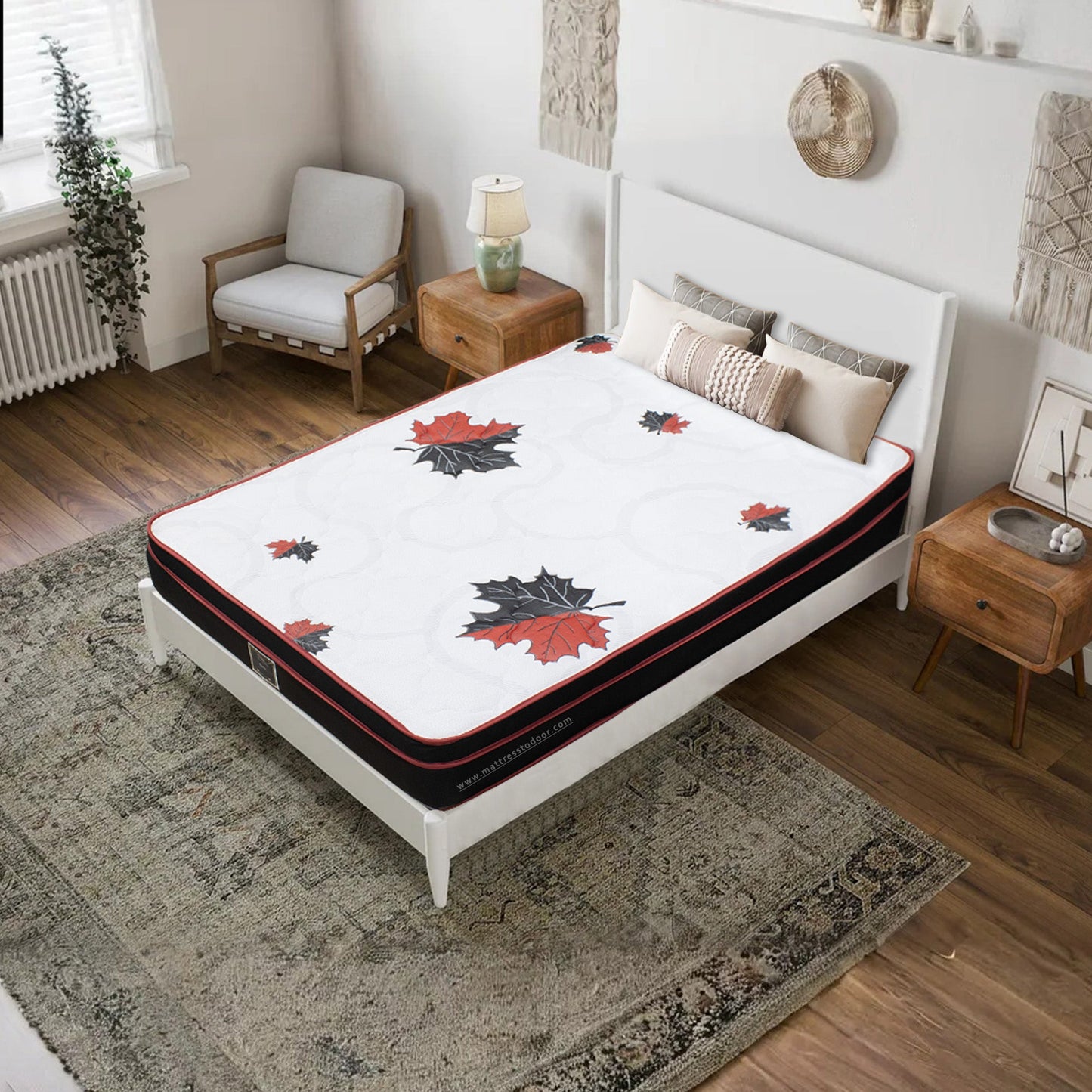 Berlin 11 Inch Euro Pillowtop Mattress - Bedding image 2