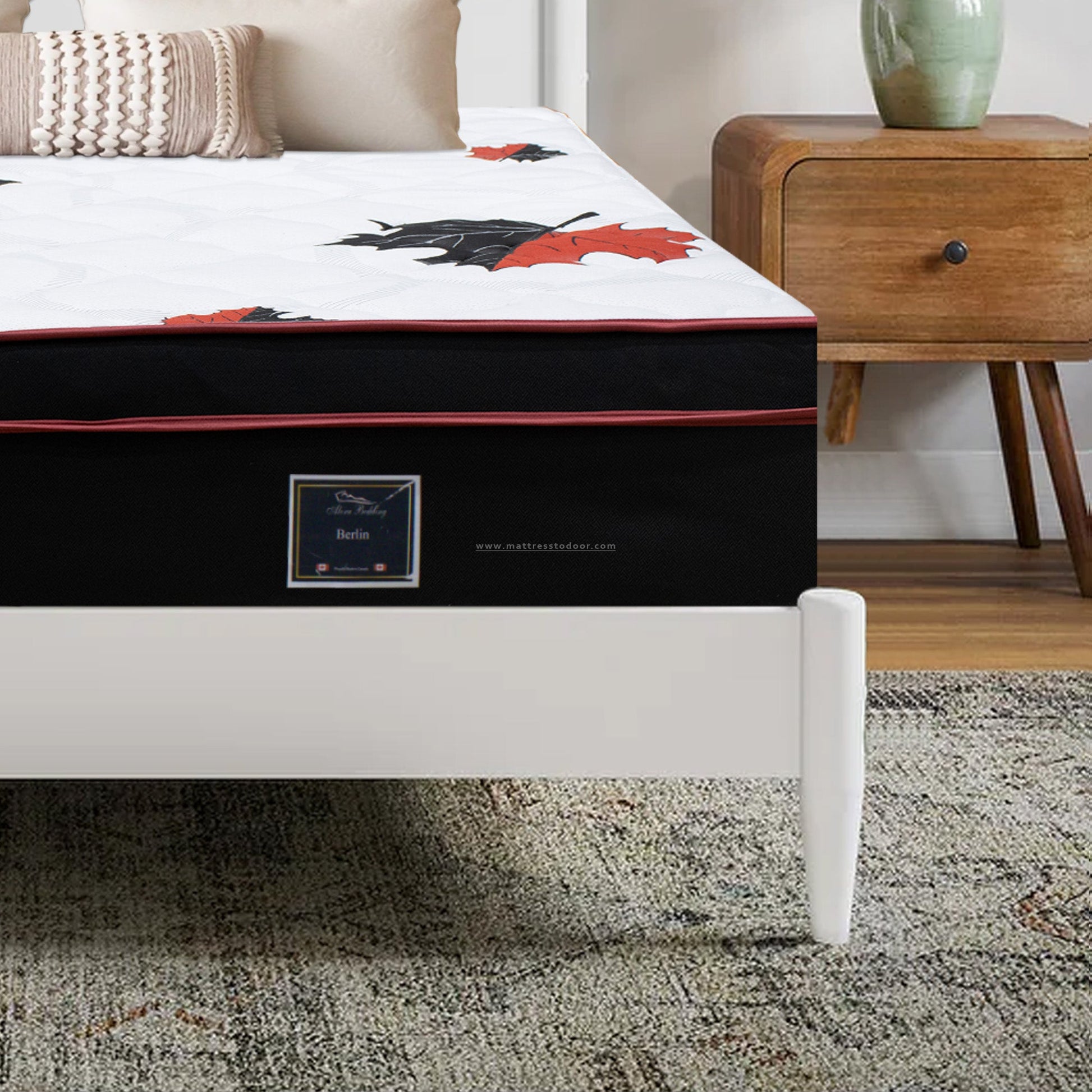 Berlin 11 Inch Euro Pillowtop Mattress - Bedding image 3