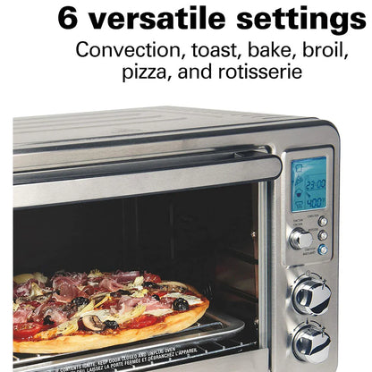 HAMILTON BEACH 31190C Stainless Steel Digital & Convection Toaster Oven - Small Appliances image 2