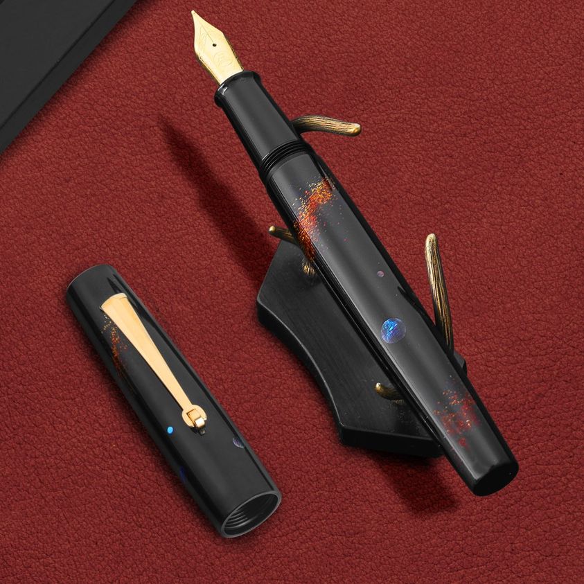 Tianzi Maki-e Urushi Lacquer Fountain Pen - Kitchen & Dining image 3