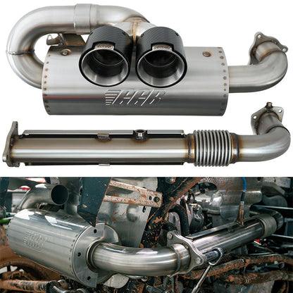 2020-2025 Polaris RZR Pro XP/XP4 Turbo Center Exit Sport Pro Dual Tip Muffler - Misc image 10