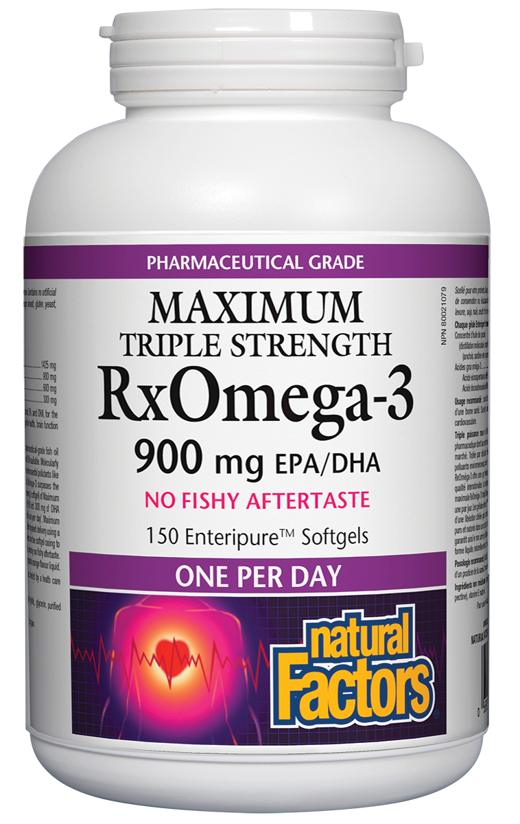RxOmega-3 Maximum Triple Strength 900 mg - Kitchen & Dining image 1