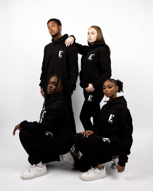 E's Element Essential Sweatsuit Set In Smoky Black - Apparel image 1