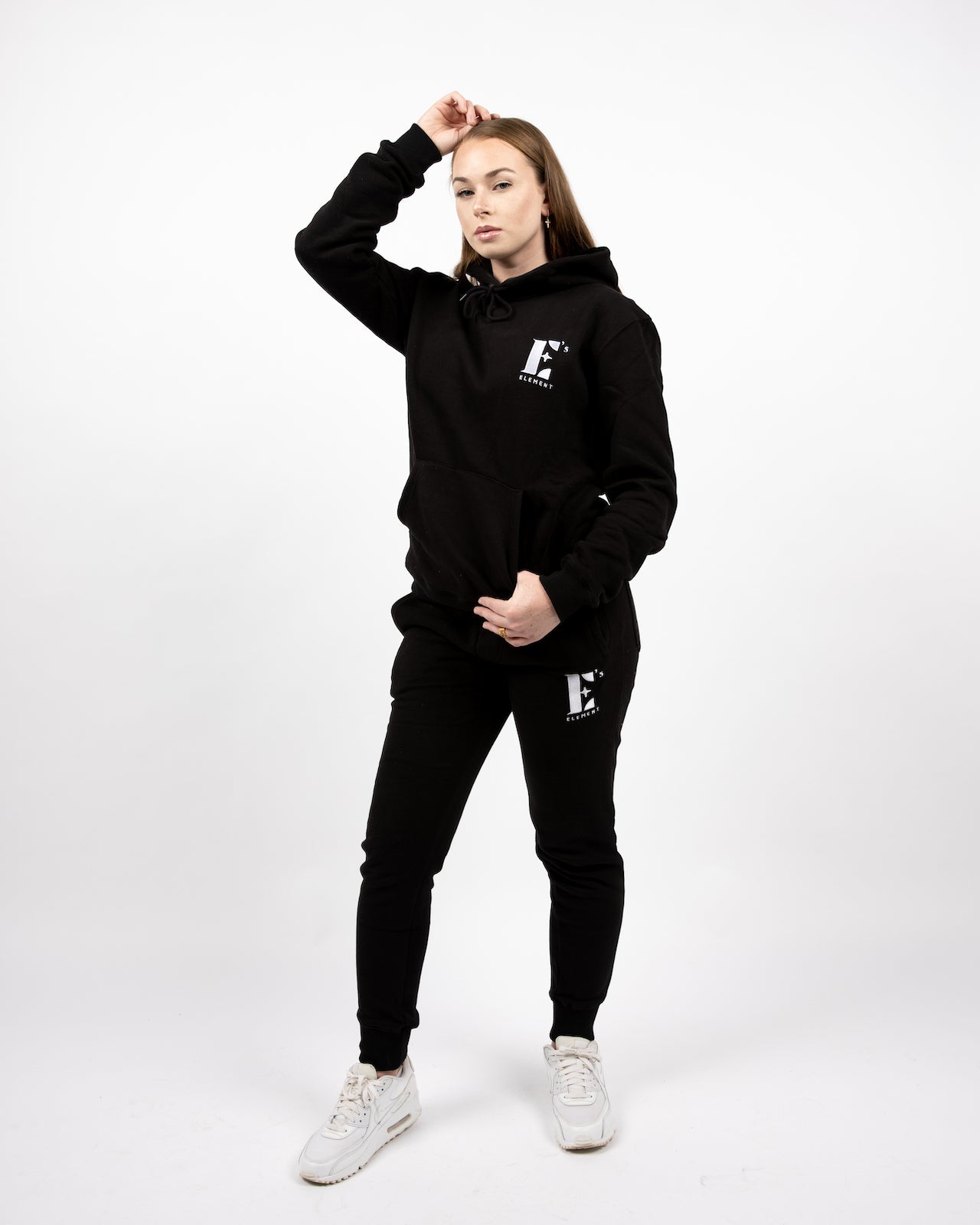 E's Element Essential Sweatsuit Set In Smoky Black - Apparel image 4