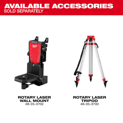 Milwaukee M18™ Red Exterior Rotary Laser Level Kit w/ Receiver - Misc image 10