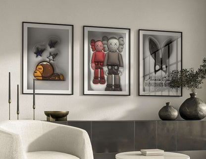 3D Hypebeast Cool Room Decor Set of 12 - Home Decor image 7