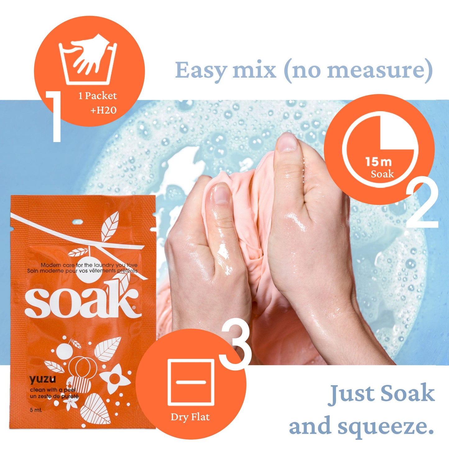 Minisoak Laundry Soap - 48 pack - Athletic image 5