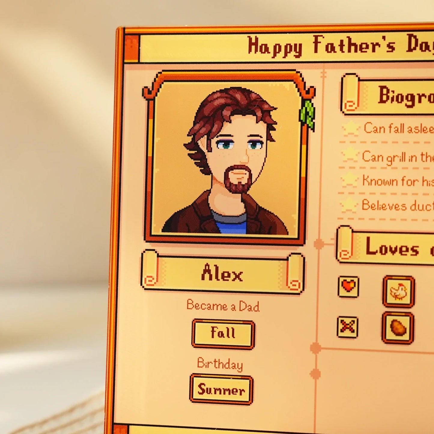 Custom Profile Acrylic Plaque - Misc image 6