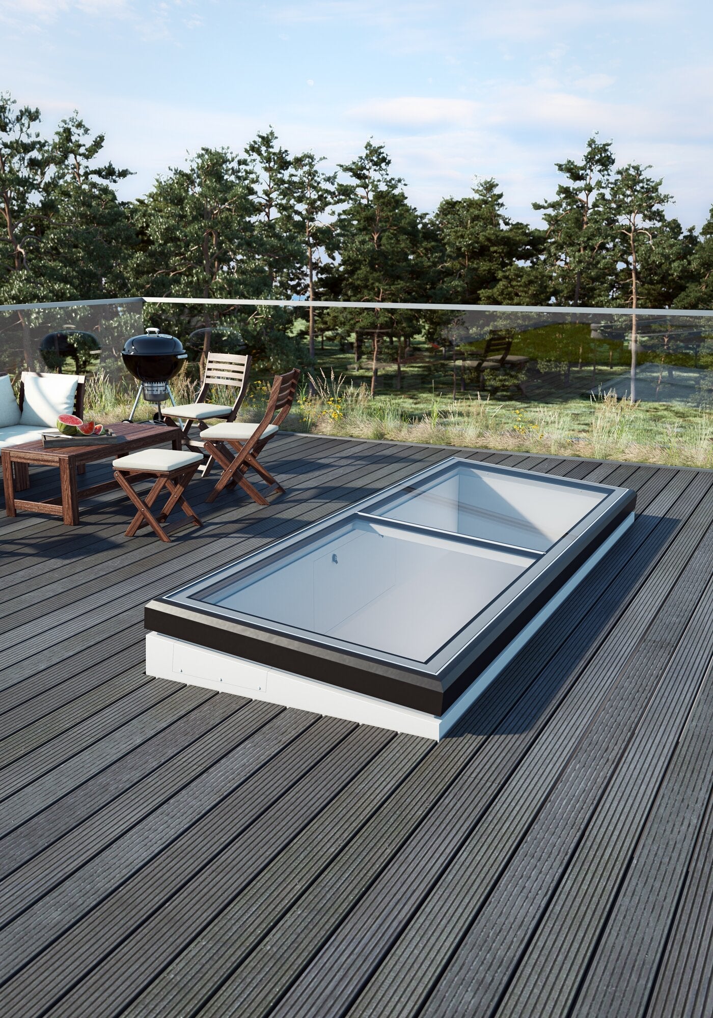 Lamilux Flat Roof Exit Comfort Swing - Misc image 2