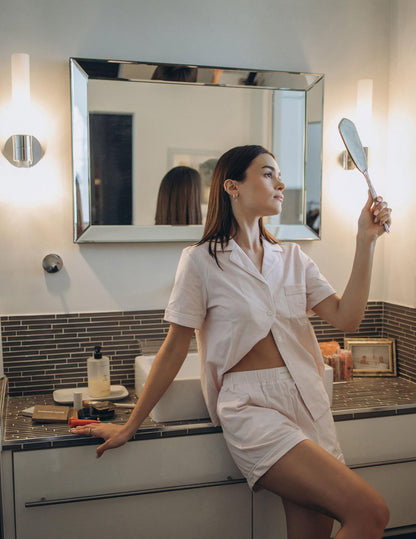 Striped Cotton Lounge Pants - Apparel image 4