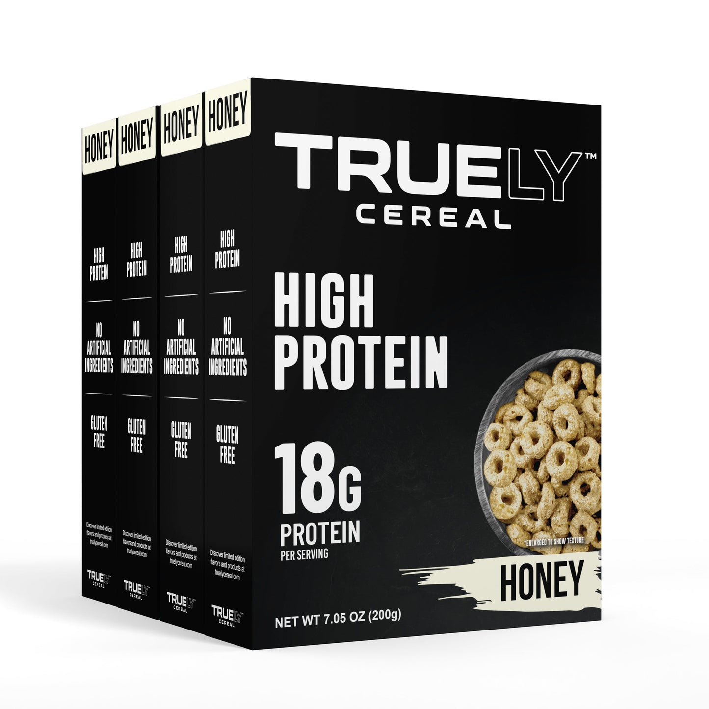 Truely Protein Cereal Honey, 4 Pack - Kitchen & Dining image 1