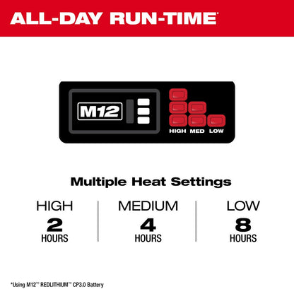 Milwaukee M12™ Heated Hoodie Kit Gray Large - Apparel image 5