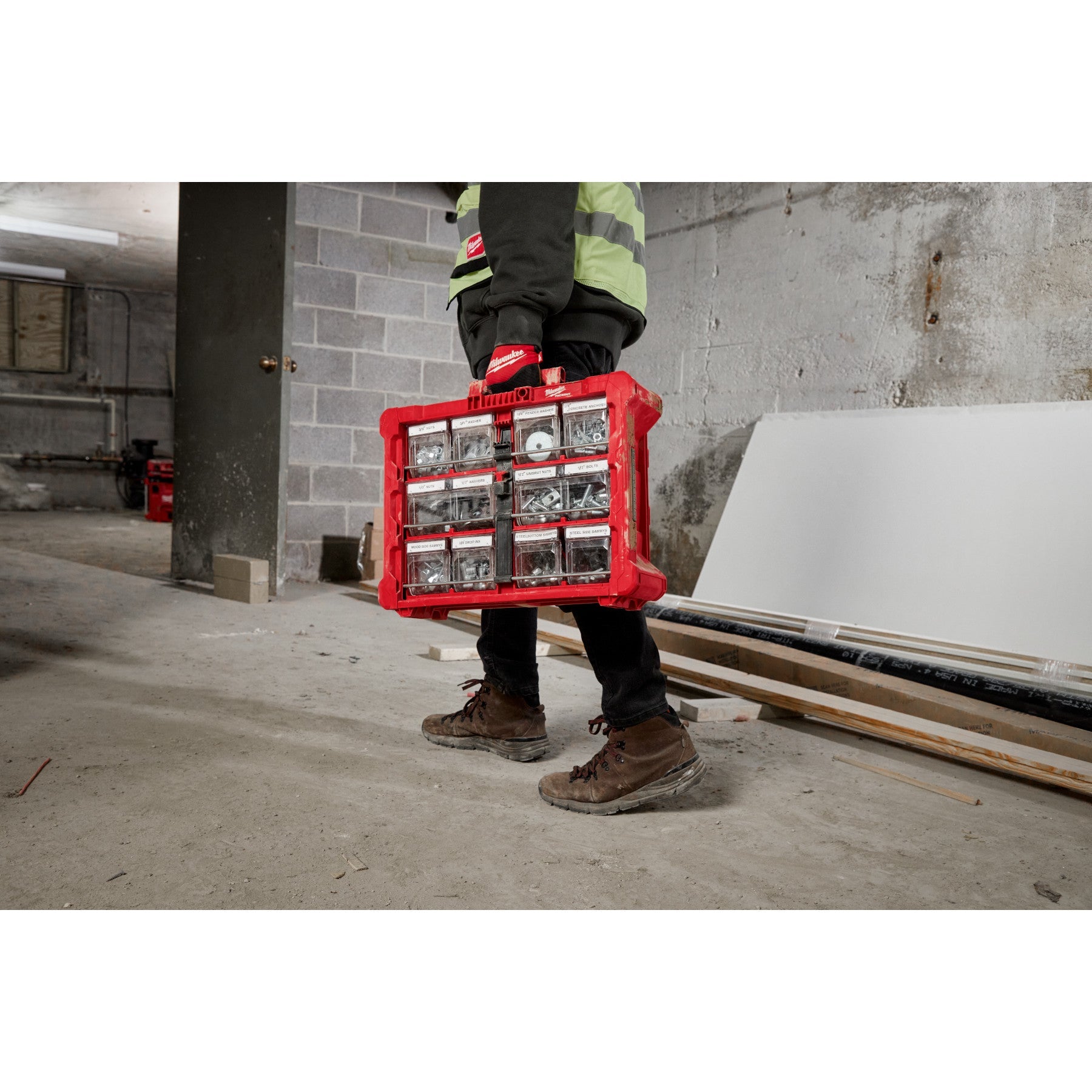 Milwaukee 48-22-8433 PACKOUT™ Tilt Bin Organizer - Accessories image 13