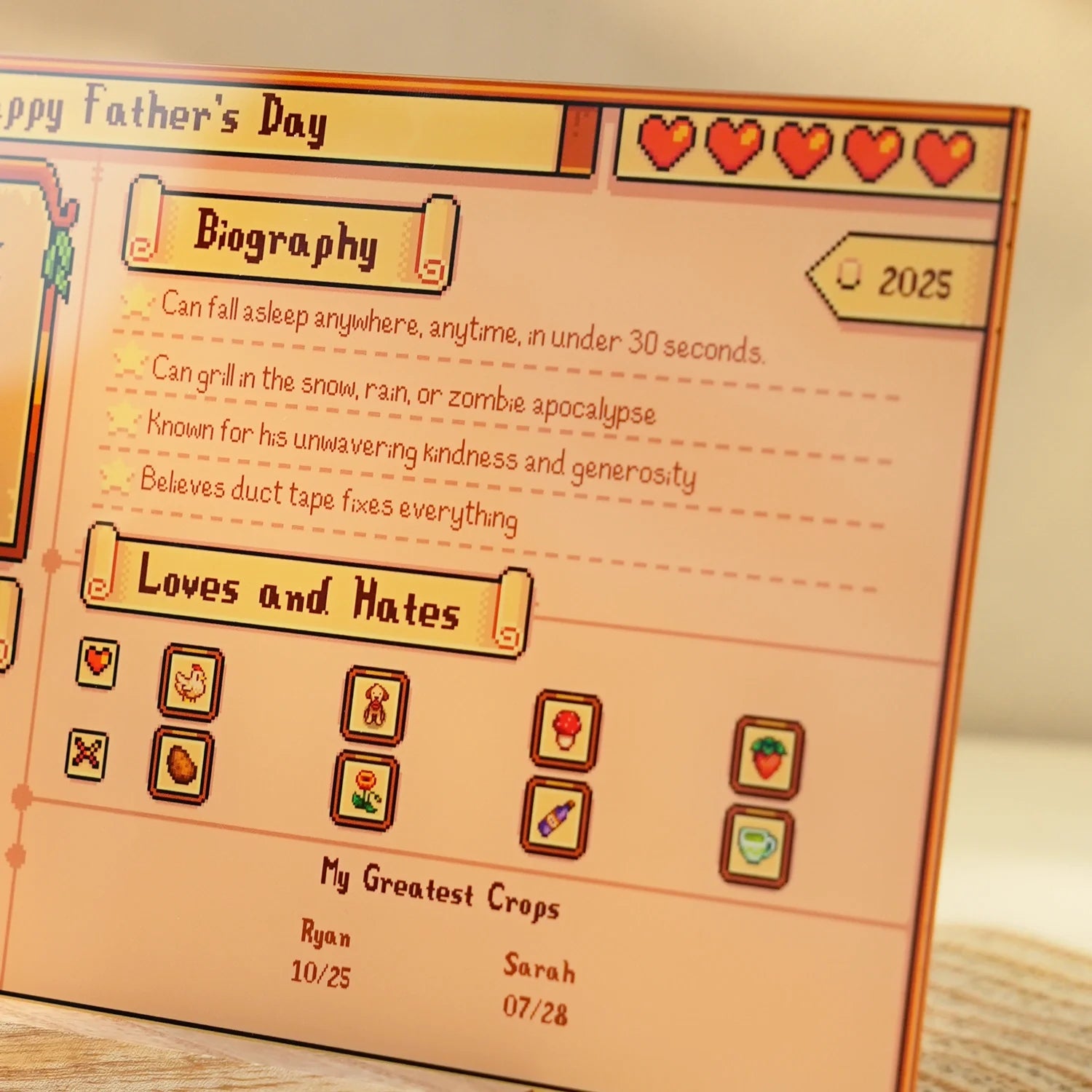 Custom Profile Acrylic Plaque - Misc image 7