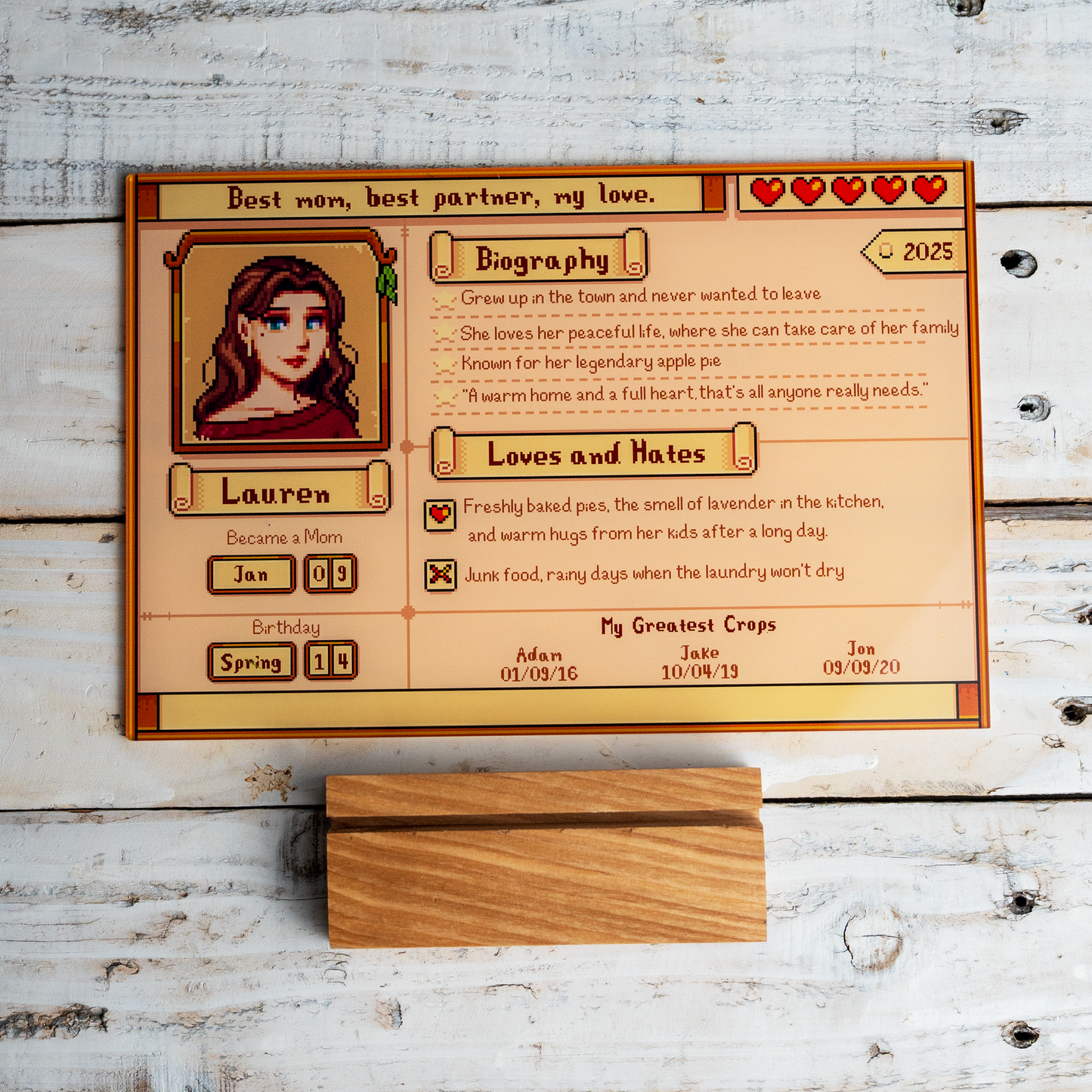 Custom Profile Acrylic Plaque - Misc image 11