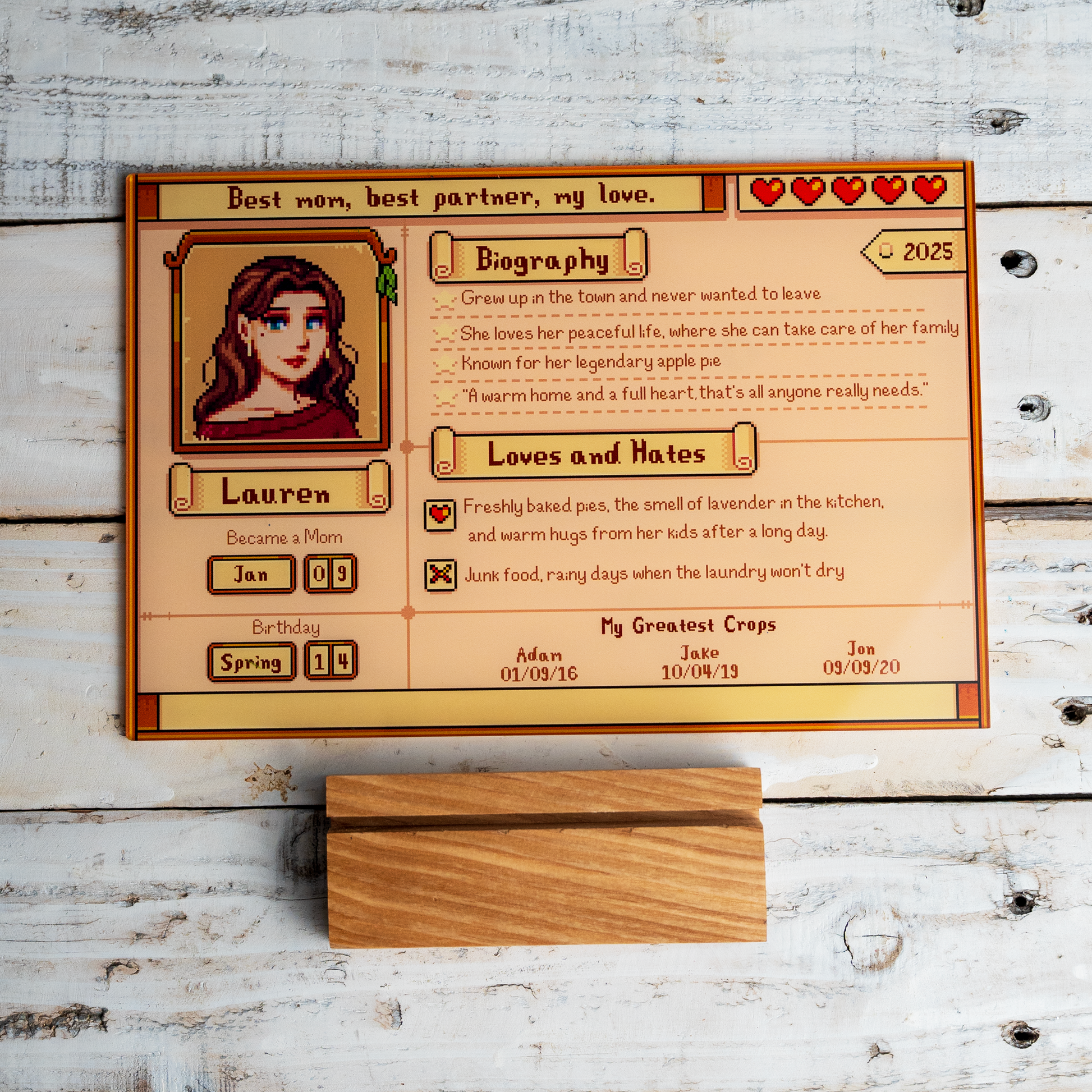 Custom Profile Acrylic Plaque - Misc image 11