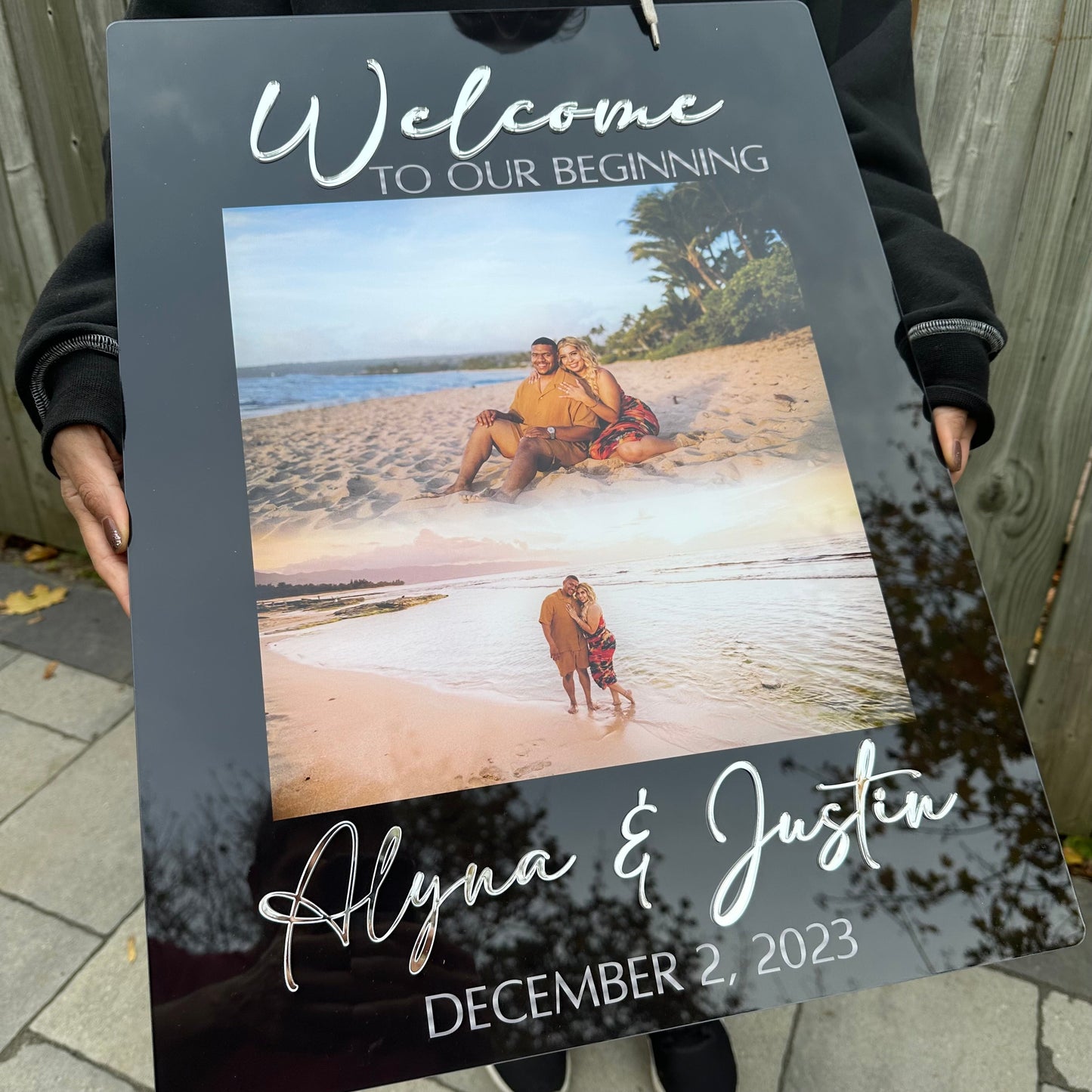 Photo Wedding Welcome Sign - Home Decor image 28