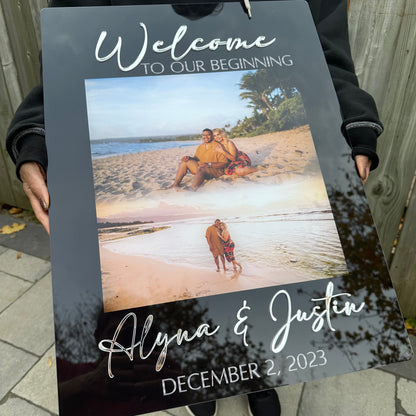 Photo Wedding Welcome Sign - Home Decor image 28