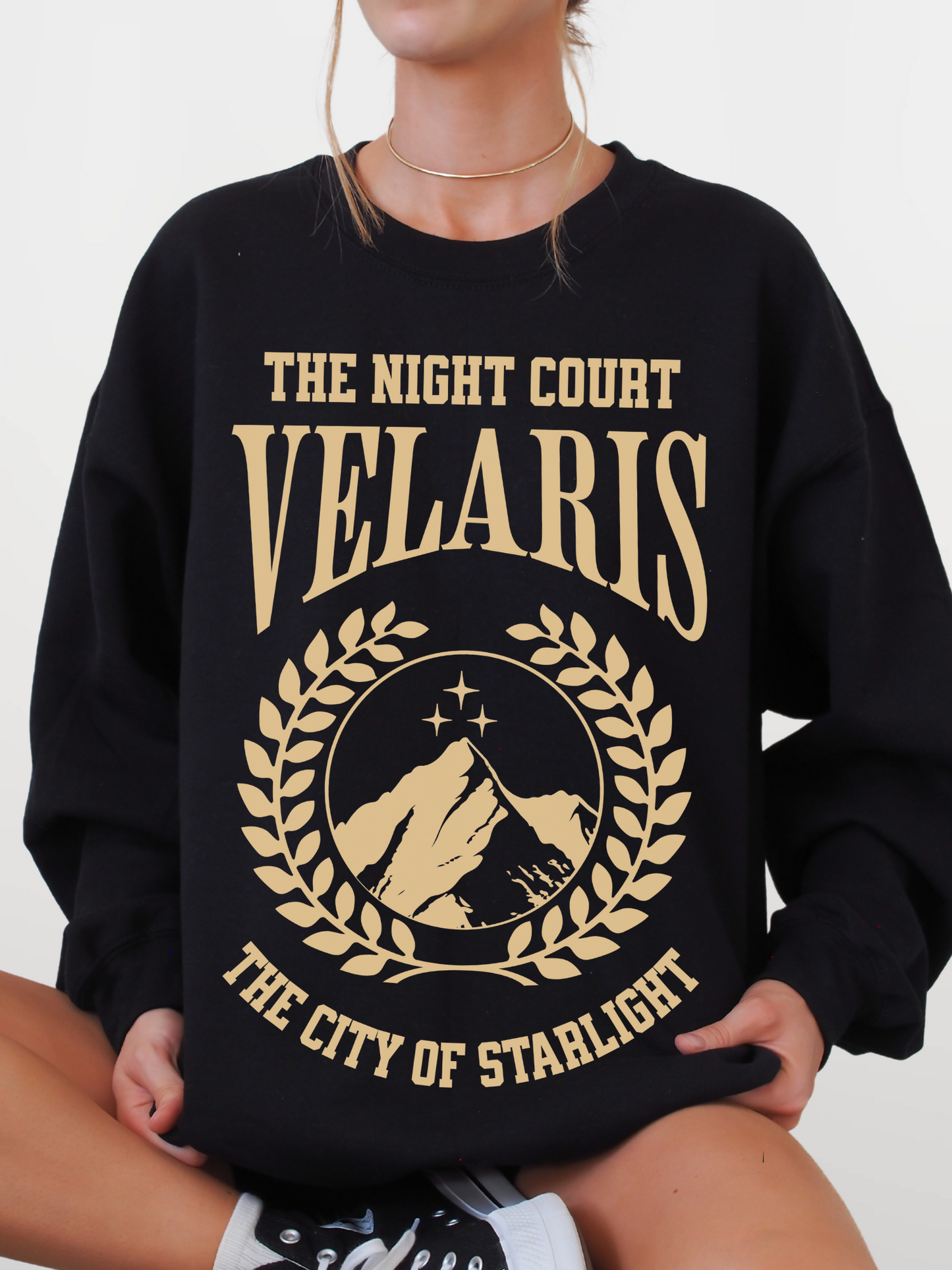 The Night Court Velaris ACOTAR Sweatshirt | ACOTAR Merch - Apparel image 6