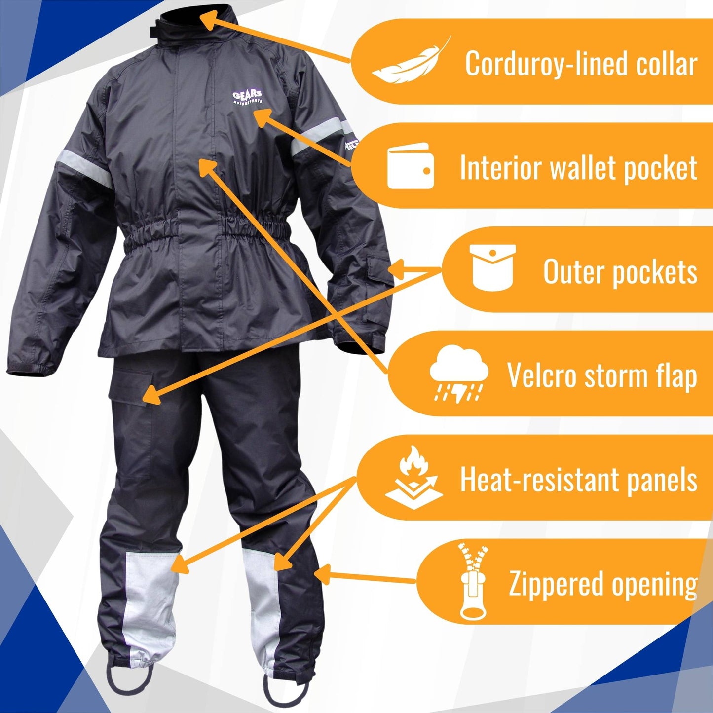 Dri-Tek 2-Piece Rain Suit - Shoes image 5