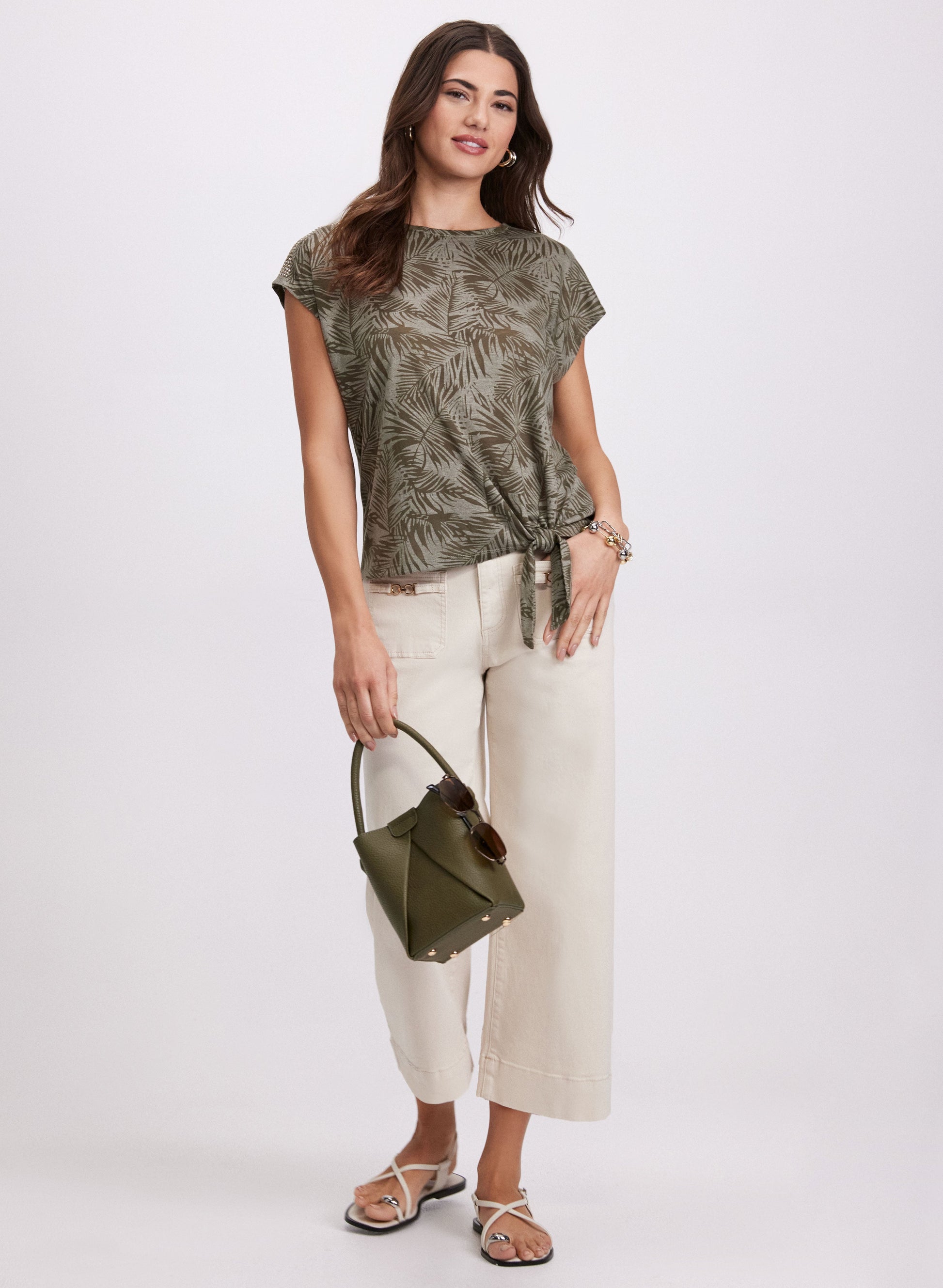 Cropped High-Rise Jeans - Jeans image 3