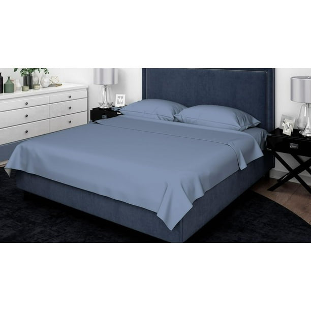 Johnson Home 400 TC Bed Sheet Set - Egyptian Cotton Sheets - Bedding image 2