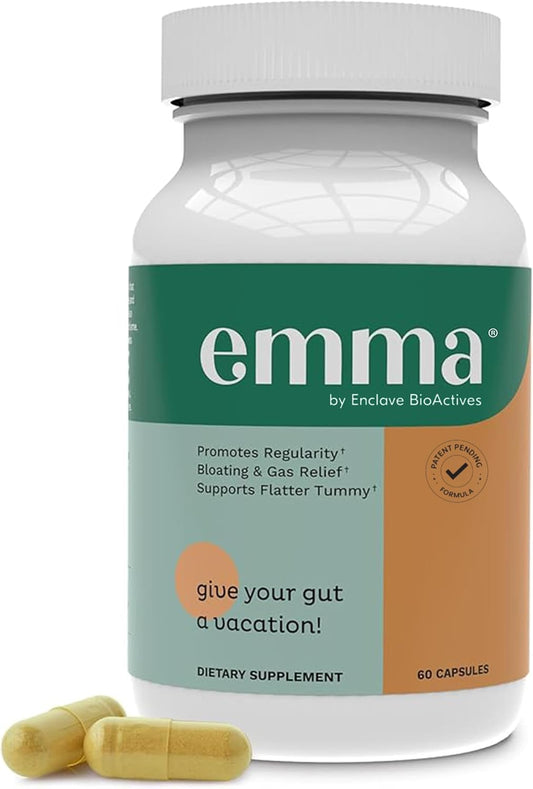 Emma Gut Health - 2 Pack - Gas and Bloating Relief - Kitchen & Dining image 1