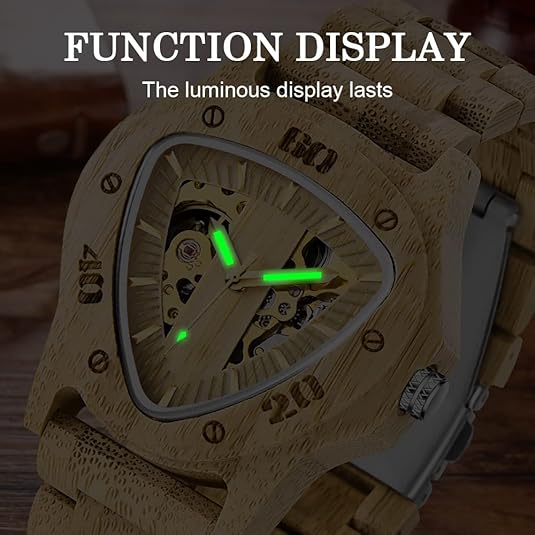 Men's Skeleton Mechanical Automatic 04 - Jewelry image 4