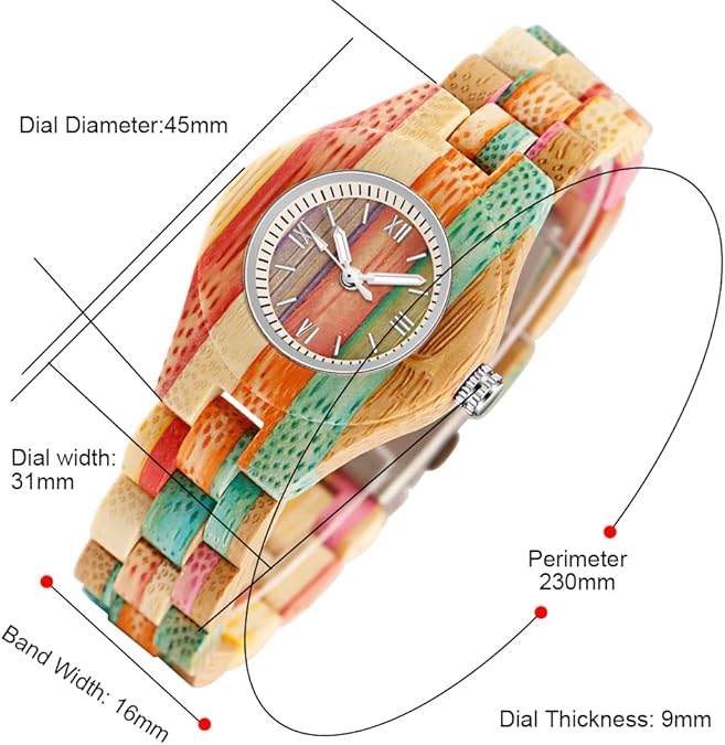 Natural Log Handmade Wooden Women's Watch - Accessories image 5