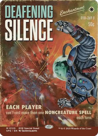 Deafening Silence (Showcase) [SPG-120] Foil - Special Guests - Home Decor image 1