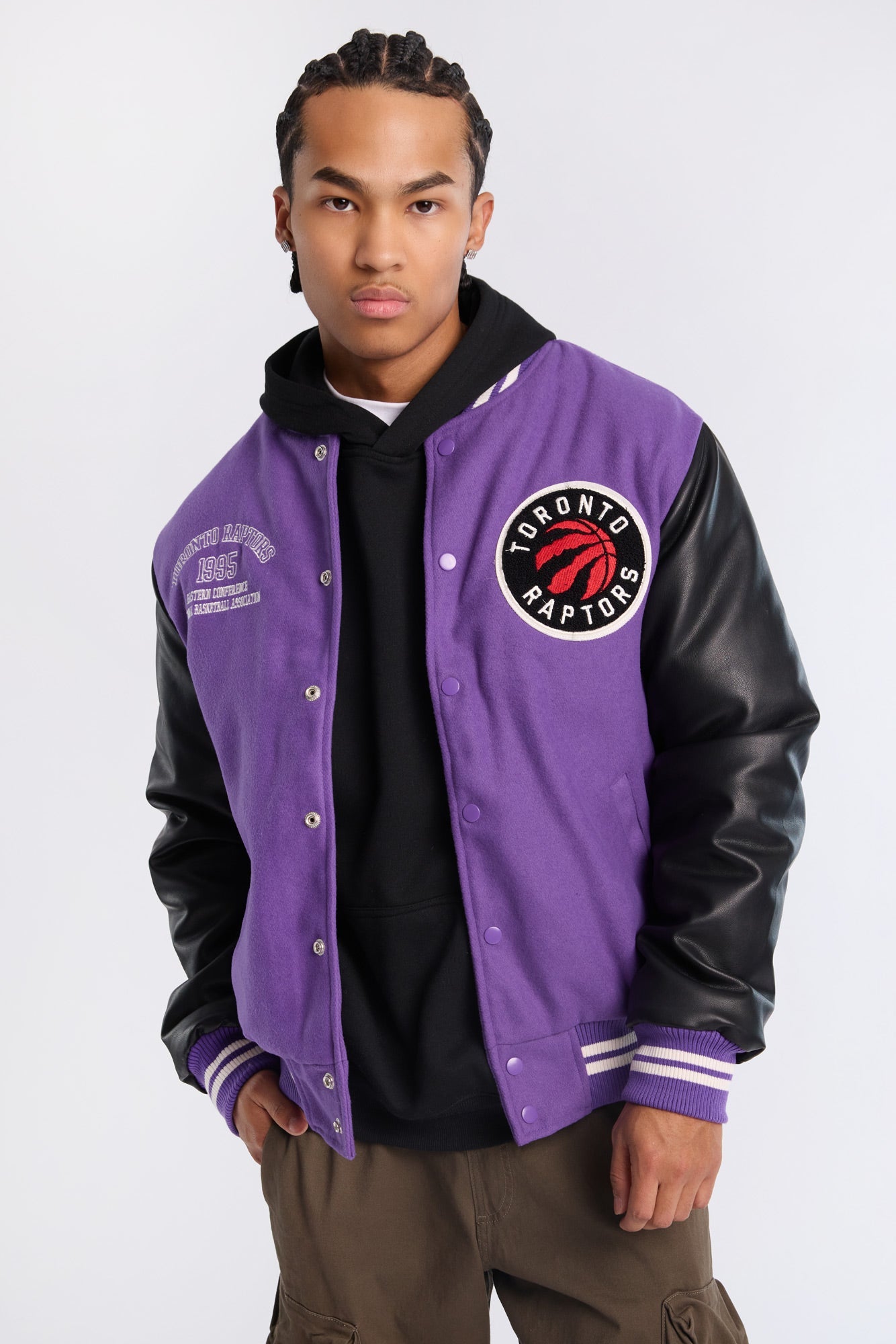 Toronto Raptors Varsity Bomber Jacket - Misc image 1