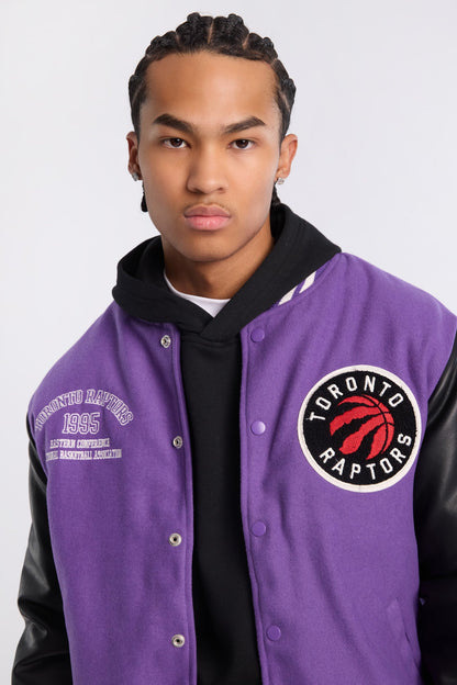 Toronto Raptors Varsity Bomber Jacket - Misc image 3